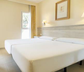 Habitación accesible aparthotel ilunion sancti petri cádiz Habitación accesible aparthotel ilunion sancti petri cádiz
