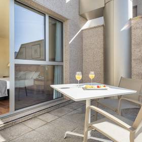 Terraza Hotel ILUNION Alcalá Norte Madrid Terraza Hotel ILUNION Alcalá Norte Madrid