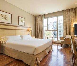 Habitación doble estándar Hotel ILUNION Alcalá Norte Madrid Habitación doble estándar Hotel ILUNION Alcalá Norte Madrid
