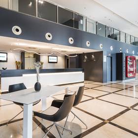 Recepción ilunion aqua 4 Hotel ILUNION Aqua 4 Valencia Recepción ilunion aqua 4 Hotel ILUNION Aqua 4 Valencia