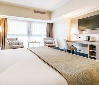 Habitación doble estándar Hotel ILUNION Málaga Habitación doble estándar Hotel ILUNION Málaga