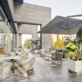 Terraza Hotel ILUNION Atrium Madrid Terraza Hotel ILUNION Atrium Madrid