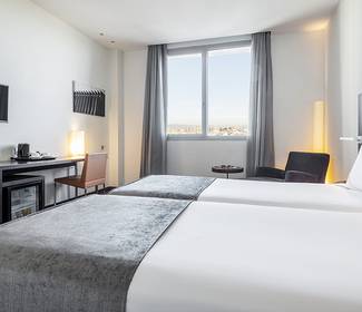 Habitacion individual corporate Hotel ILUNION Aqua 4 Valencia Habitacion individual corporate Hotel ILUNION Aqua 4 Valencia