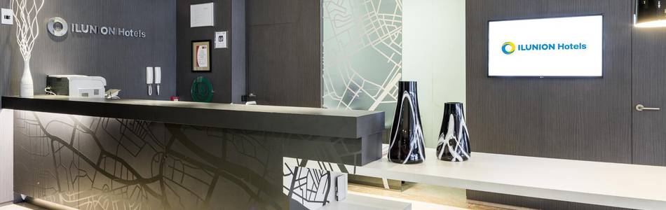 Recepción ilunion romareda Hotel ILUNION Romareda Zaragoza Recepción ilunion romareda Hotel ILUNION Romareda Zaragoza
