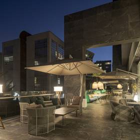 Terraza Hotel ILUNION Atrium Madrid Terraza Hotel ILUNION Atrium Madrid