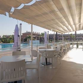 Terraza Aparthotel ILUNION Sancti Petri Cádiz Terraza Aparthotel ILUNION Sancti Petri Cádiz