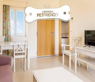 Apartamento 2 dormitorios pet friendly Aparthotel ILUNION Sancti Petri Cádiz Apartamento 2 dormitorios pet friendly Aparthotel ILUNION Sancti Petri Cádiz