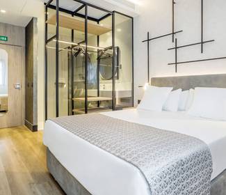 Habitación individual corporate Hotel ILUNION San Mamés Bilbao