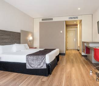 Habitación doble estándar Hotel ILUNION Barcelona Habitación doble estándar Hotel ILUNION Barcelona