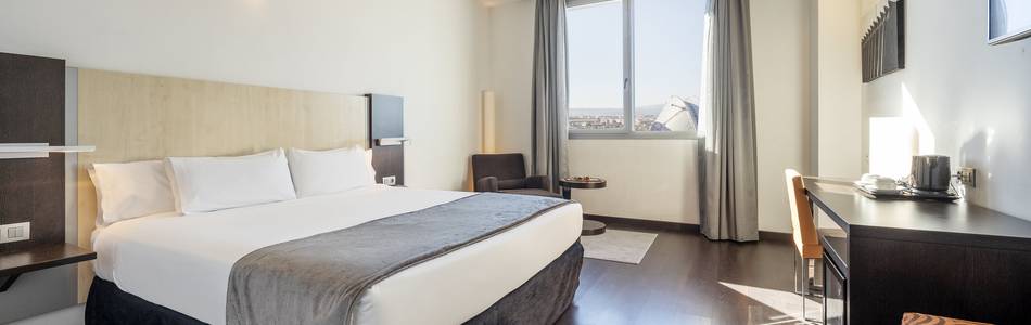Habitación doble Hotel ILUNION Aqua 4 Valencia Habitación doble Hotel ILUNION Aqua 4 Valencia