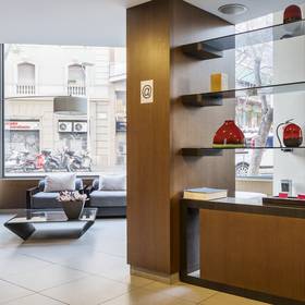 Recepción Hotel ILUNION Auditori Barcelona Recepción Hotel ILUNION Auditori Barcelona
