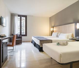 Habitación accesible Hotel ILUNION Almirante Barcelona Habitación accesible Hotel ILUNION Almirante Barcelona